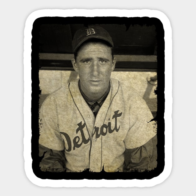 Hank Greenberg, 41 - 50 (1940) Sticker by anjaytenan